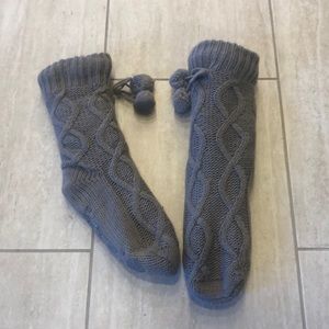 Fleecy MUK LUK Slipper Socks